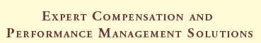 Expert Compensation and Performance Management Solutions